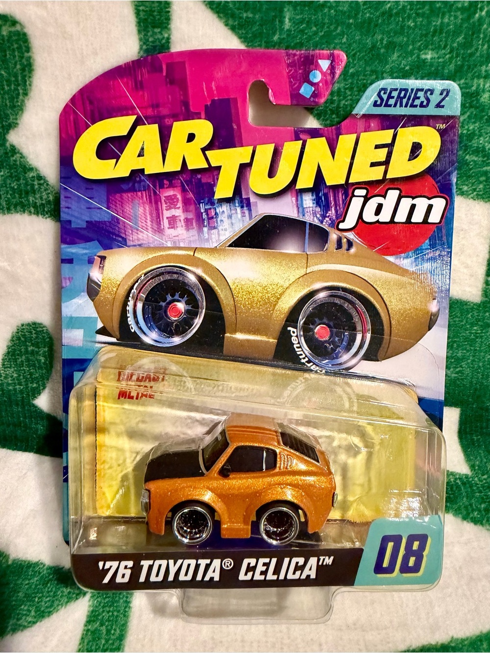 Car Tuned 76 Toyota Celica #08 JDM Series 2 1/64 Cartuned Diecast Brand New